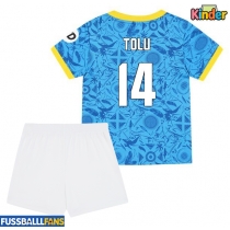 Wolves Tolu Arokodare #14 3rd trikot Kinder 2025-26 Kurzarm (+ Kurze Hosen)